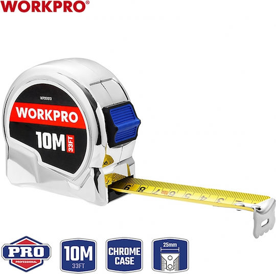 WorkPro Μετροταινία 25mm x 10m