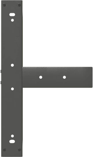 vidaXL Metallisches Möbelbein 2Stücke Für Büro / Tisch / Beistelltisch 60x35x100cm Anthrazit