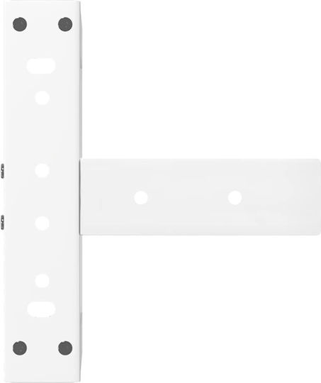 vidaXL Metal Furniture Leg 2 Pieces Suitable for Table / Coffee Table / Office 28x25x42cm White