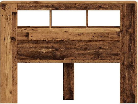 vidaXL Tăblie De Pat Din Lemn Maro 140x103.5cm