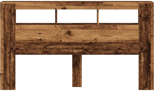 vidaXL Tăblie De Pat Din Lemn Maro 180x103.5cm
