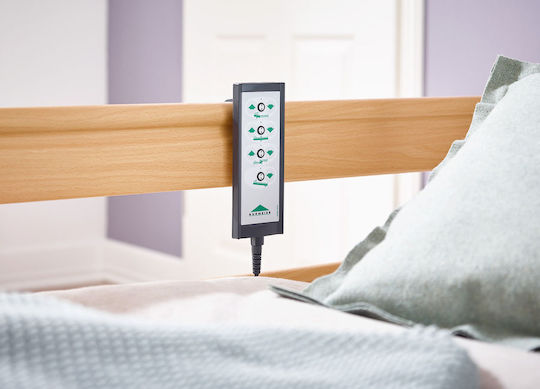 Mobiak New Dali Standard Electric / Recuperat Din / Manual Pat Poliedru De Spital Cu Bara Laterală / Frâne 0805071
