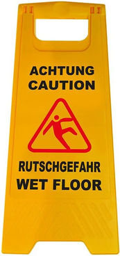 ProPlus Warnschild Schlüpfriger Boden 30x58cm
