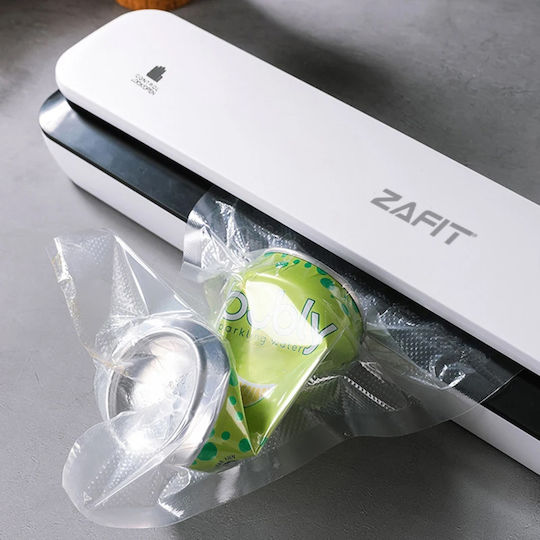 Aparat de Vidat Alimente Zafit Vid-360w, Bară de Etanșare de 30 cm, 10 Pungi Incluse, Negru Alb