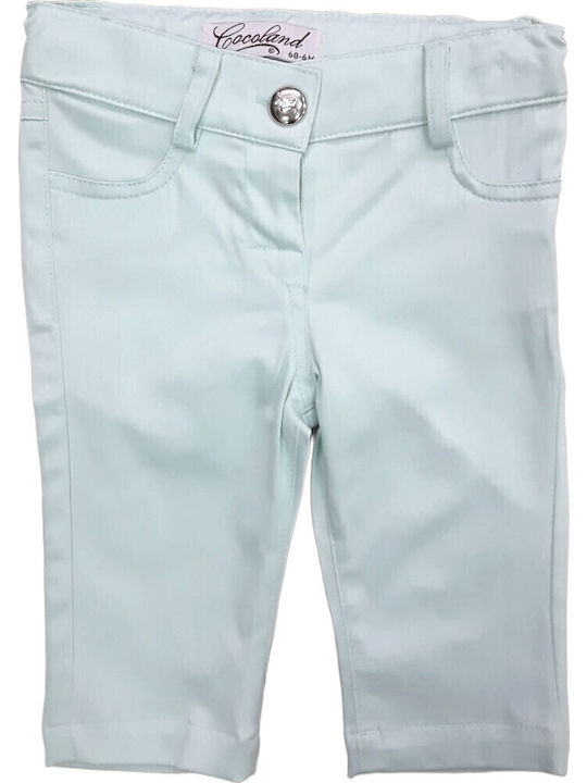 Kids' Set with Leggings Summer 2pcs Light Blue