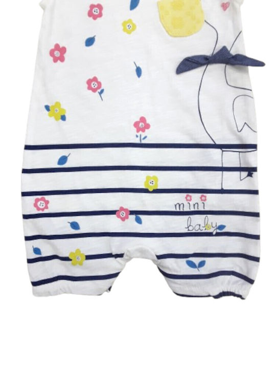 Domina Baby Bodysuit White