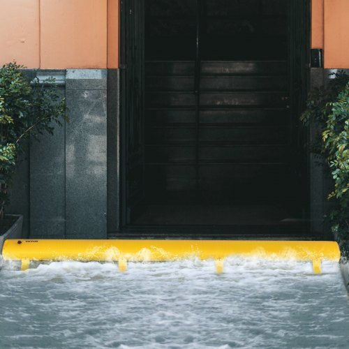 Vevor Flood Bag 24 Ft X 12 In Reusable PVC Waterproof Tubes Yellow F24ft20in12in1ocov0