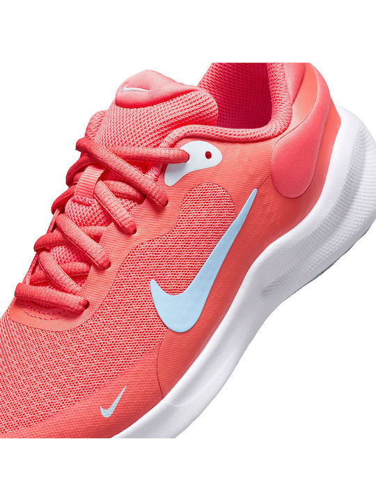 Revolution 7 Gs Kids Sports Shoes Running with Laces Orange