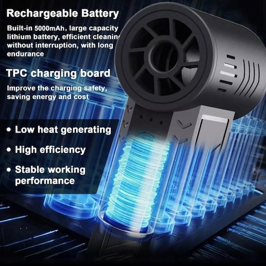 90.000 U/min Hochgeschwindigkeits-Turbo-Motorlüfter Staubmotor Handgebläse Standardgebläse