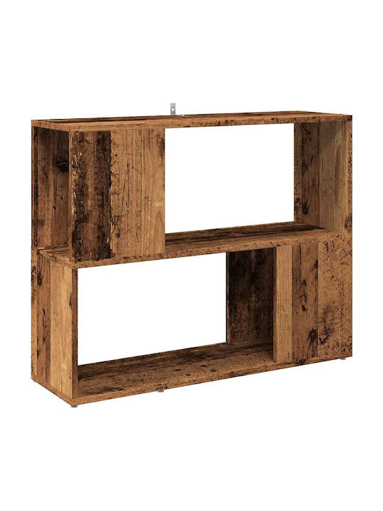 Shelf Floor Old Wood, Brown 80x24x63cm