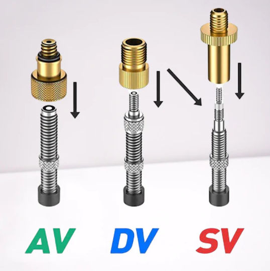 24-piece Vulcanizing Set Bicycles Inflatable Toys Zola Made Metal Plastic Dv Sv Av Sv Valve