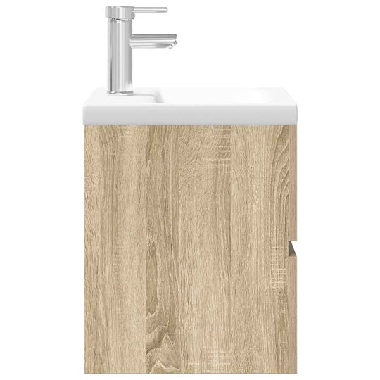 vidaXL Шкаф със Мивка Д41xШ38.5xВ45см Sonoma Oak, Brown