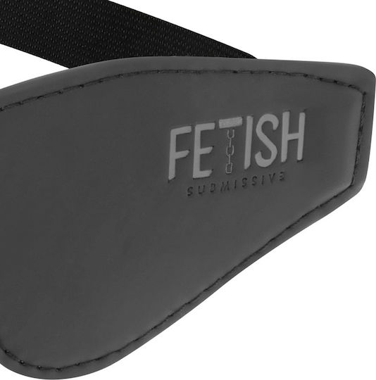 Fetish Submissive BDSM Μάσκα σε Μαύρο Χρώμα