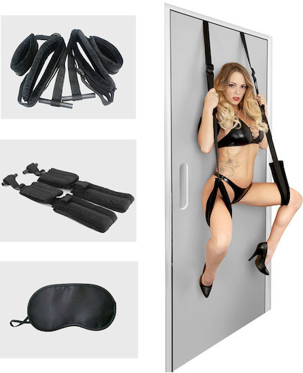Fetish Tentation BDSM Maske in Schwarz Farbe