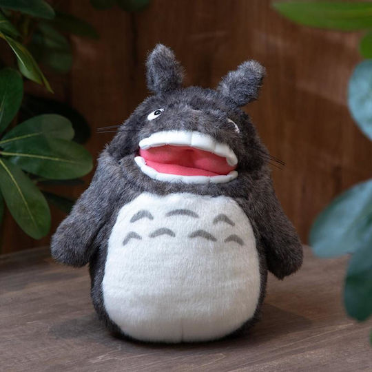 My Neighbour Totoro Grey Totoro Roaring Acrylic Plush M