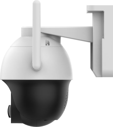 Powertech PT-1341 IP Überwachungskamera Wi-Fi Full HD+ 4MP Wasserdicht Batteriebetrieben mit Zwei-Wege-Kommunikation und Objektiv 4mm