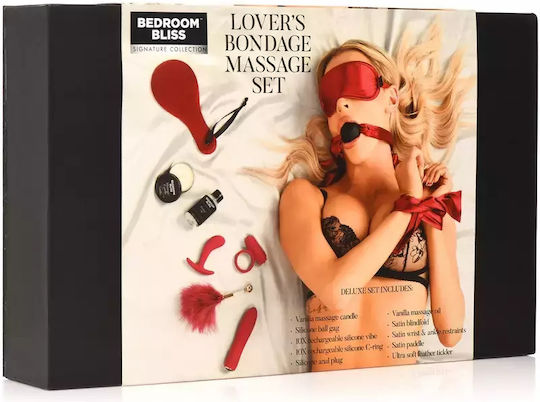 XR BDSM Kit in Red Color 11pcs