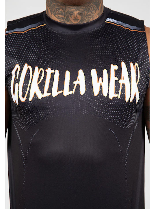 Gorilla Wear Ανδρική Αμάνικη Μπλούζα 90152-922 Μαύρη