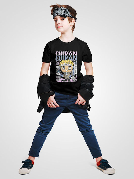 Kids' T-shirt Black Simon Le Bon Duran Duran