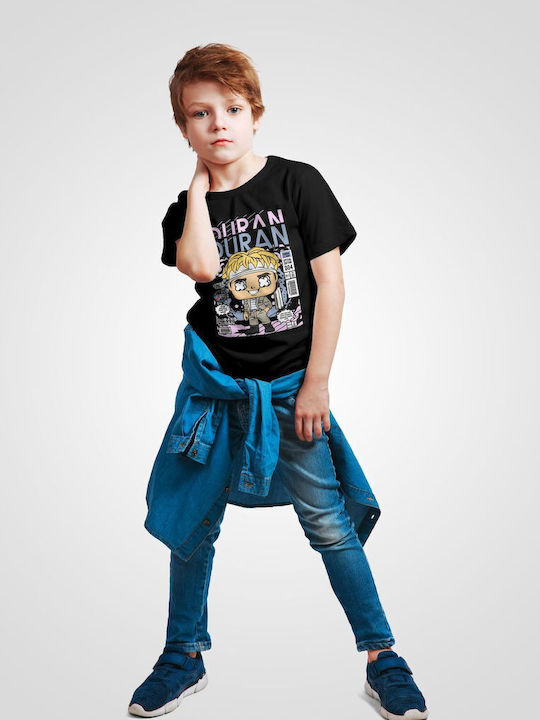 Kids' T-shirt Black Simon Le Bon Duran Duran