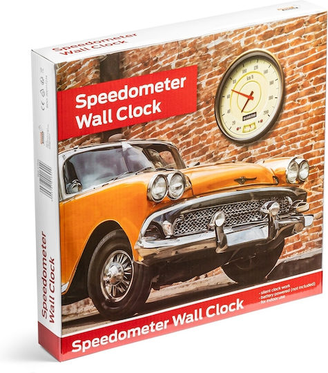Gadget Master Silent Ceas de Perete Bej 29.5x4.5cm