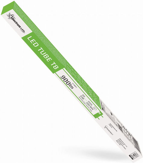 Spectrum LED Bulb 8.5W Fluorescent Type 60εκ. for Socket G13 and Shape T8 Natural White