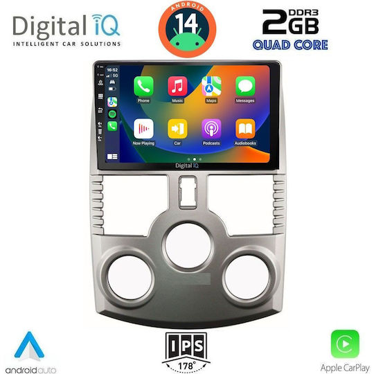 Digital IQ Car Audio System for Daihatsu Terios 2006-2017 (Bluetooth/USB/AUX/WiFi/GPS/Apple-Carplay/Android-Auto) with Touch Screen 9"