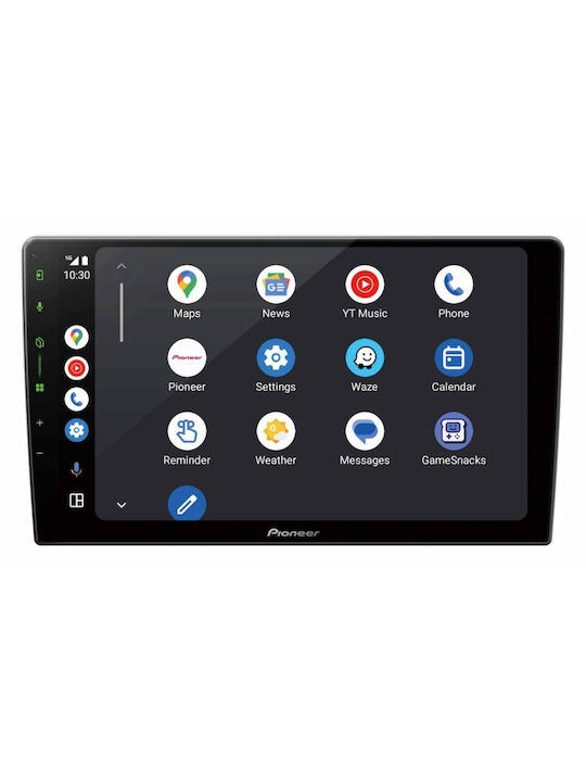 Pioneer Ηχοσύστημα Αυτοκινήτου για Toyota Auris (Bluetooth/USB/WiFi/GPS/Apple-Carplay/Android-Auto) με Οθόνη Αφής 9"