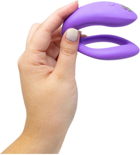 We-Vibe Vibrator for Couples with Remote Control 8cm Purple