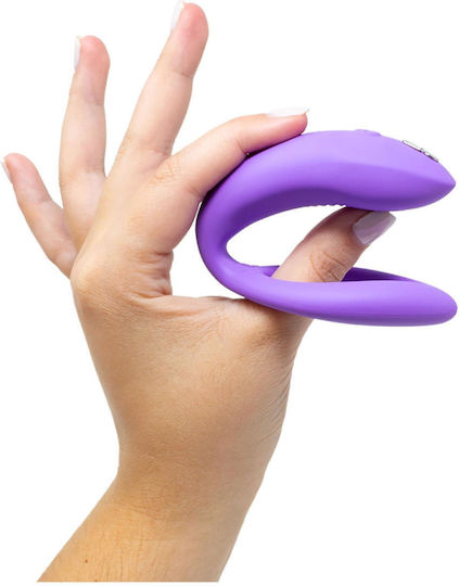 We-Vibe Vibrator for Couples with Remote Control 8cm Purple