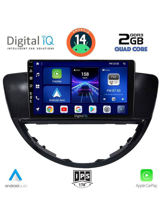 Digital IQ Sistem Audio Auto pentru Subaru Tribeca 2007-2014 (Bluetooth/USB/AUX/WiFi/GPS/Apple-Carplay/Android-Auto) cu Ecran Tactil 9"