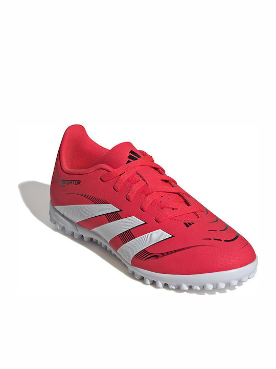 Predator Club Kids Turf Soccer Shoes Lucid Red / Cloud White / Core Black