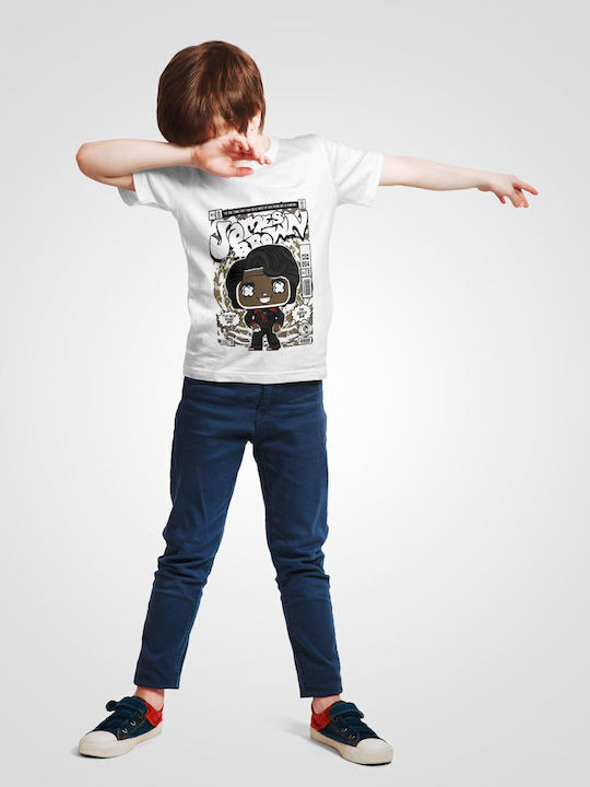 Παιδικό T-shirt White James Brown