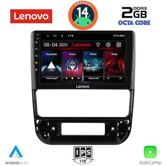 Lenovo Car Audio System for Peugeot 406 1998-2004 (Bluetooth/USB/WiFi/GPS/Apple-Carplay/Android-Auto) with Touch Screen 9"