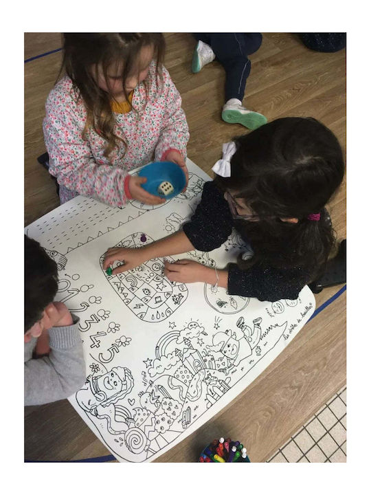 Kindertisch zum Malen Weiß DB Kids