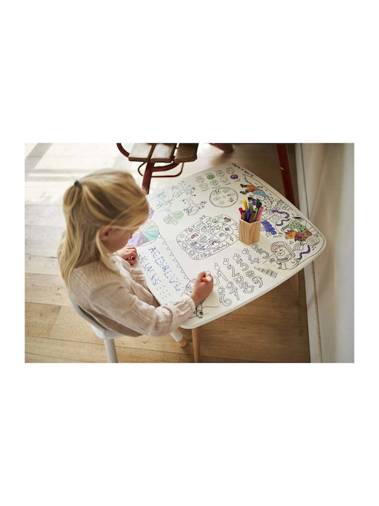 Kindertisch zum Malen Weiß DB Kids