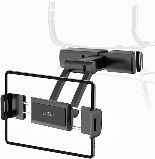 Tech-Protect V2 Suport Auto pentru Telefon cu cârlige reglabile Neagră
