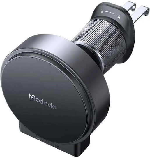 Mcdodo CH-3000 Стойка за Телефон за Кола с Магнит и Безжично Зареждане 15W Черна