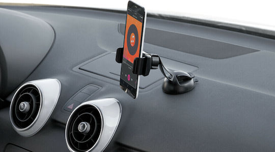 Lampa Snap Fin Car Mobile Mount with Adjustable Hooks Silver 72530