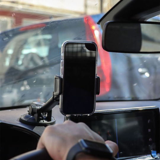 NSP Car Mobile Mount with Adjustable Hooks Black