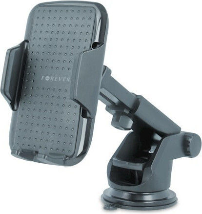 Forever Βάση Κινητού Αυτοκινήτου Universal Car Holder με Ρυθμιζόμενα Άγκιστρα