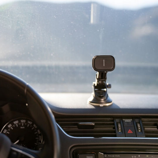 Spacecase Sc10 Dashboard - Windshield Magnetic Car Holder - Universal Μαγνητική Βάση Κινητών Με Βεντούζα - Ρυθμιζόμενο Βραχίονα Για Ταμπλό / Παρμπρίζ Αυτοκινήτου - Black (5905719039035) 118773