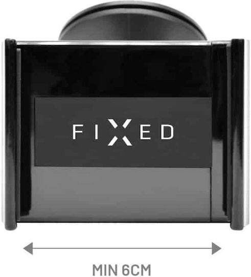 Fixed Car Mobile Mount with Adjustable Hooks Black