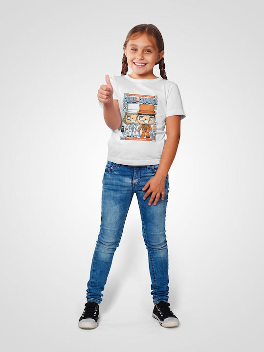 Παιδικό T-shirt White Dumb Dumber