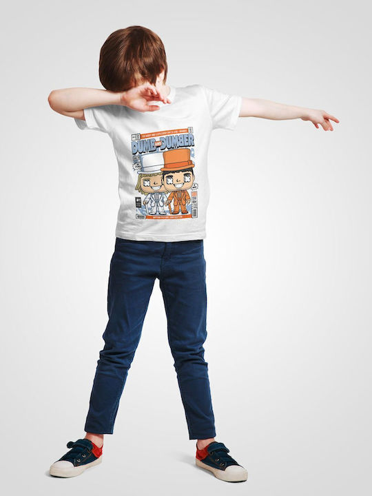 Παιδικό T-shirt White Dumb Dumber