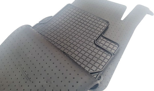 Petex Set of Front and Rear Mats 4pcs for Peugeot 208 2012-2019 Black