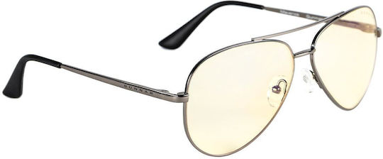 Gunnar Maverick Gunmetal Silber Home Office Brille