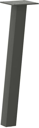 Kaffeetischbeine 4 Stk. Anthrazit 42 cm Stahl Anthrazit