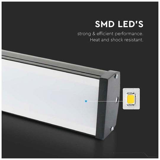 V-TAC Commercial Linear LED Light 100W Natural White IP20 Dimmable L51xD9.7xH5.32cm