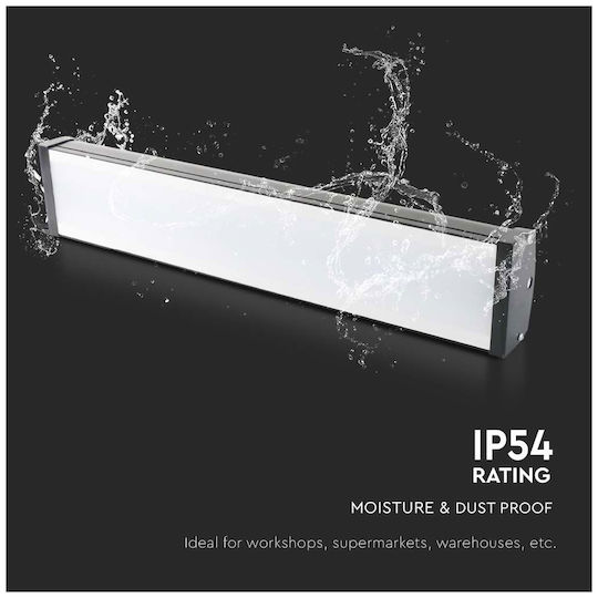V-TAC Commercial Linear LED Light 100W Natural White IP20 Dimmable L51xD9.7xH5.32cm